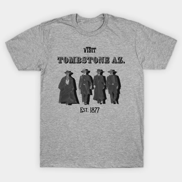 Tombstone Arizona T-Shirt by Jldigitalcreations